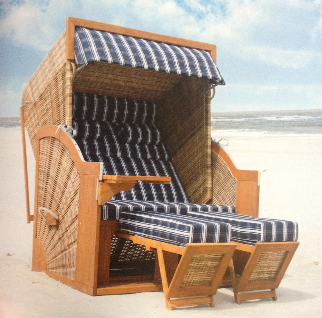 Strandkorb_Teak-Holz_deVries Pure Comfort XL_